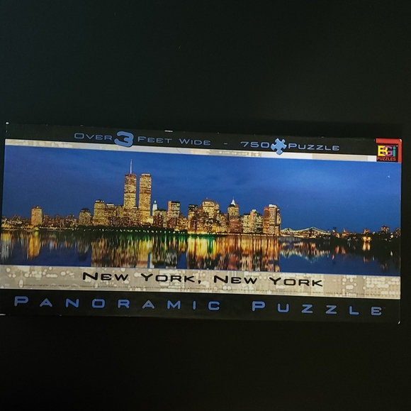 New York Panoramic 750 Puzzle by BGI Puzzles over 3 feet wide - Picture 1 of 5